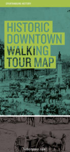 spartanburg downtown walking tour map