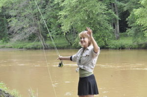 instructor at the Tyger River Foundation’s first annual Fish the Tyger event