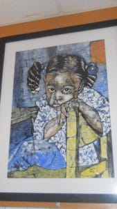 painting of a child by raymond floyd