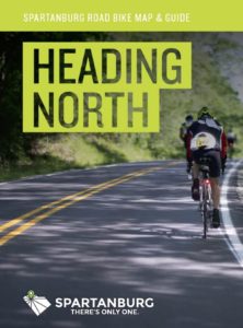 spartanburg cycling north map
