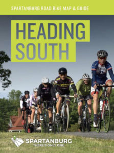 spartanburg cycling south map